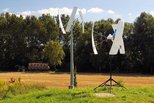 bild zeigt zwei windr�der